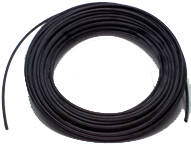 #NC0650100K - 3/8 OD - Black Nylon - Tubing-100 Feet per Reel - Strong Tooling