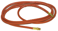 #0425 - 1/4'' ID x 25 Feet - 2 Male Fitting(s) - Air Hose with Fittings - Strong Tooling