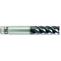 5/8 x 5/8 x 1-1/4 x 3-1/2 5Fl .060 C/R Carbide End Mill - TiALN - Strong Tooling