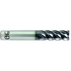 5/8 x 5/8 x 1-1/4 x 3-1/2 5Fl .090 C/R Carbide End Mill - TiALN - Strong Tooling