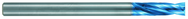 5.6mm Dia. X 110mm OAL 10XD-Carbide Drill-Flat Point -Aqua EX Coated - Strong Tooling