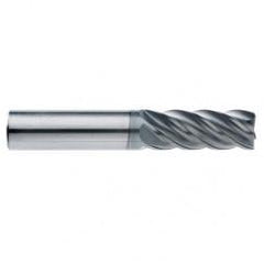 1/8" Dia. - 1/2" LOC - 1-1/2" OAL - 5 FL Carbide End Mill-AlCrN-X - Strong Tooling