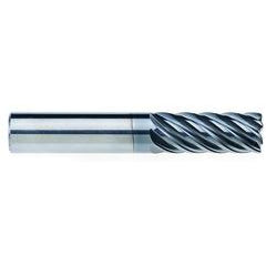 1/2" Dia. - 1-1/4" LOC - 3" OAL - .030 CR 7FL Carbide End Mill - AlCrNx - Strong Tooling