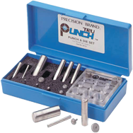 Tru-Punch Punch & Die Set - #40110; 3/4'' Maximum OD; .010'' Maximum Material Thickness - Strong Tooling