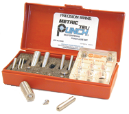 Metric 10 Tru-Punch Punch & Die Set - #40300; 20mm Maximum OD; .25mm Maximum Material Thickness - Strong Tooling