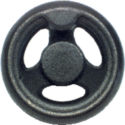 Cast Iron Hand Wheel (No Holes) - 5″ Wheel Diameter, 1 1/4″ Hub Diameter - Strong Tooling