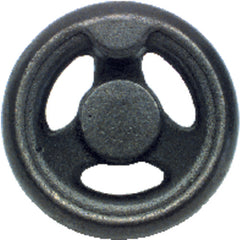 Cast Iron Hand Wheel (No Holes) - 6″ Wheel Diameter, 1 3/8″ Hub Diameter - Strong Tooling