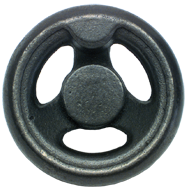 Cast Iron Handwheel (No Holes) - 8'' Wheel Diameter; 1-21/32'' Hub Diameter - Strong Tooling