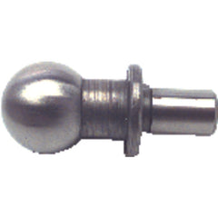 Model 826877–1/2″ Ball Diameter–1/4″ Shank Diameter - No-Hole Toolmaker's Construction Ball - Strong Tooling