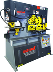 71 Ton - 12" Throat - 7.5HP, 220V, 3PH Motor Dual Cylinder Complete Integrated Ironworker - Strong Tooling