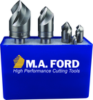 90 Degree 3 Flute Aircraft Countersink Set - Strong Tooling