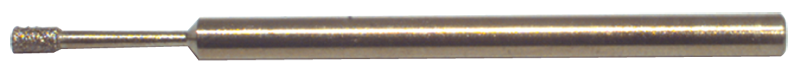 .730 x .394 x 1/4" - 120 Grit - Diamond Jig Grinding Mandrel - Strong Tooling