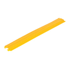 Anti-Slip Rubber Cable Guard Yellow - Exact Industrial Supply