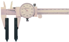 Center Line Gage - for 4; 6; & 8" Calipers - Strong Tooling