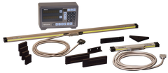 Digital Readout System - #174-173PM2K; 2-Axis; 12 x 36'' Series ABS-AOS; For Milling Applications - Strong Tooling