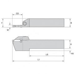 250214 WMT LH TOOLHOLDER 16 X 16 - Strong Tooling