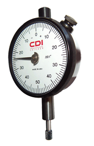 1 Total Range - 0-100 Dial Reading - AGD 2 Dial Indicator - Strong Tooling