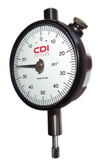 1 Total Range - 0-100 Dial Reading - AGD 2 Dial Indicator - Strong Tooling