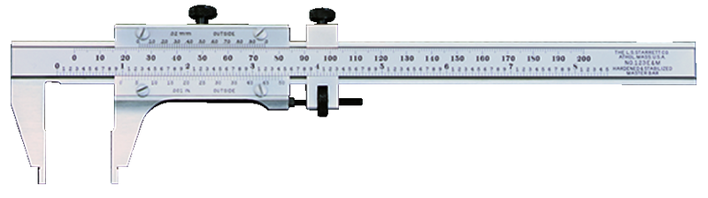 #123Z-6 - 0 - 6'' Measuring Range (.001 Grad.) - Vernier Caliper - Strong Tooling