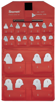 SD167GHZ RADIUS GAGE SET - Strong Tooling