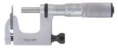 #220XFL-1 - 0 - 1'' Measuring Range - .001 Graduation - Friction Thimble - Carbide Face - Multi Anvil Micrometer - Strong Tooling