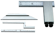 #453C - 2-1/2'' Length - Die Maker's Square with 32nds & 64ths Graduations - Strong Tooling