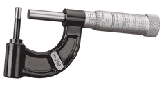 #569AXP - 0 - 1'' Measuring Range - .001" Graduation - Friction Thimble - Carbide Face - Tubing Micrometer - Strong Tooling