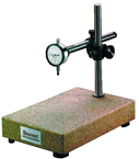 #675GJ - Kit Contains: .0005" Graduation; 0-25-0 Reading - Pink Granite Stand & Dial Indicator - Strong Tooling