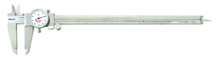 #120MZ-300 - 0 - 300mm Measuring Range (0.02mm Grad.) - Dial Caliper with Certification - Strong Tooling