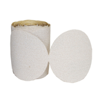 6" - 100 Grit - Aluminum Oxide - PSA Paper Disc Roll - Strong Tooling