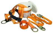 Kit w/T4500 Harness; T5111 Lanyard; T7314 Cross Arm Strap & 1.5 Gallon Bucket - Strong Tooling