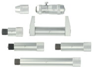 2 - 12'' Measuring Range - .001" Graduation - Hardened & Ground Face - Tubular Inside Micrometer Set - Strong Tooling