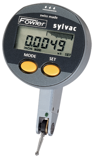 .080 Range - .00005/.001mm Graduation - Horizontal Electronic Quadral Test Indicator - Strong Tooling