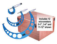 #52-215-006-1 0-6" Micrometer Set - Strong Tooling