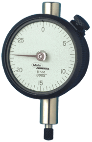 .025 Total Range - 0-5-0 Dial Reading - AGD 1 Dial Indicator - Strong Tooling