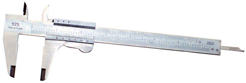 0 - 8'' Measuring Range (.001 / .02mm Grad.) - Vernier Caliper - Strong Tooling