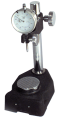 Kit Contains:  Steel Check Stand Indicator Holder with Serrated Anvil & 1" Travel Indicator; .001" Graduation; 0-100 Reading - Steel Check Stand Indicator Holder with Indicator - Strong Tooling