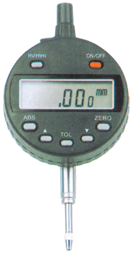 0 - .5 / 0 - 13mm Range - .0005/.01mm Resolution - 7-Key Electronic Indicator - Strong Tooling