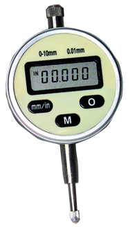 0 - 4 / 0 - 100mm Range - .0005/.01mm Resolution - Electronic Indicator - Strong Tooling