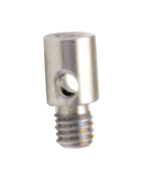 M3 x .5 Male Thread - 5mm Length - Stainless Steel Adaptor Tip - Strong Tooling