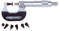 Anvil - 7-Pc Anvil Attachment Kit - .235; .250; & .270 Anvil Dia. - Individual Micrometer Anvil Attachment - Strong Tooling