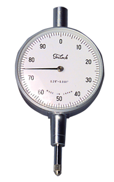 1 Total Range - White Face - AGD 2 Dial Indicator - Strong Tooling