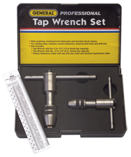 2 Piece - Model #165 Reversible Tap Wrench Set - Strong Tooling