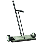 Mag-Mate - Permanent Ceramic Self Cleaning Magnetic floor and Shop sweeper. 24" wide - Strong Tooling