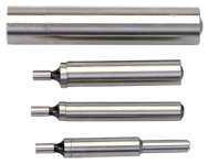 #4AEF - Single End - 3/8 & 1/2'' Shank - .200 & Point Tip - Machine 4 Piece Audible Edge Finder Set - Strong Tooling