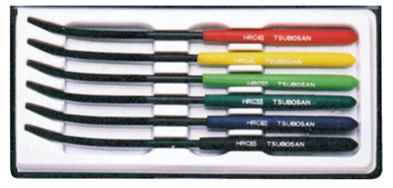 #FHC6 Hardness Testing Files-6 Piece Set - Hardness Tester Accessory - Strong Tooling