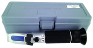 Refractometer with carring case 0-32 Brix Scale; includes case & sampler - Strong Tooling