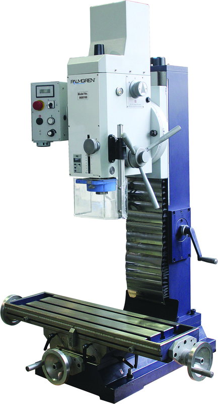 20" Gear Head Milling Machine, Variable Speed, 3HP, 240V, 1PH - Strong Tooling