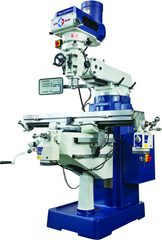 Deluxe Vertical Turret Mill w/DRO and Power Feeds - Strong Tooling