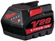 #48-11-2830 - 28V - Fits: Milwaukee 072424 - Battery Pack - Strong Tooling